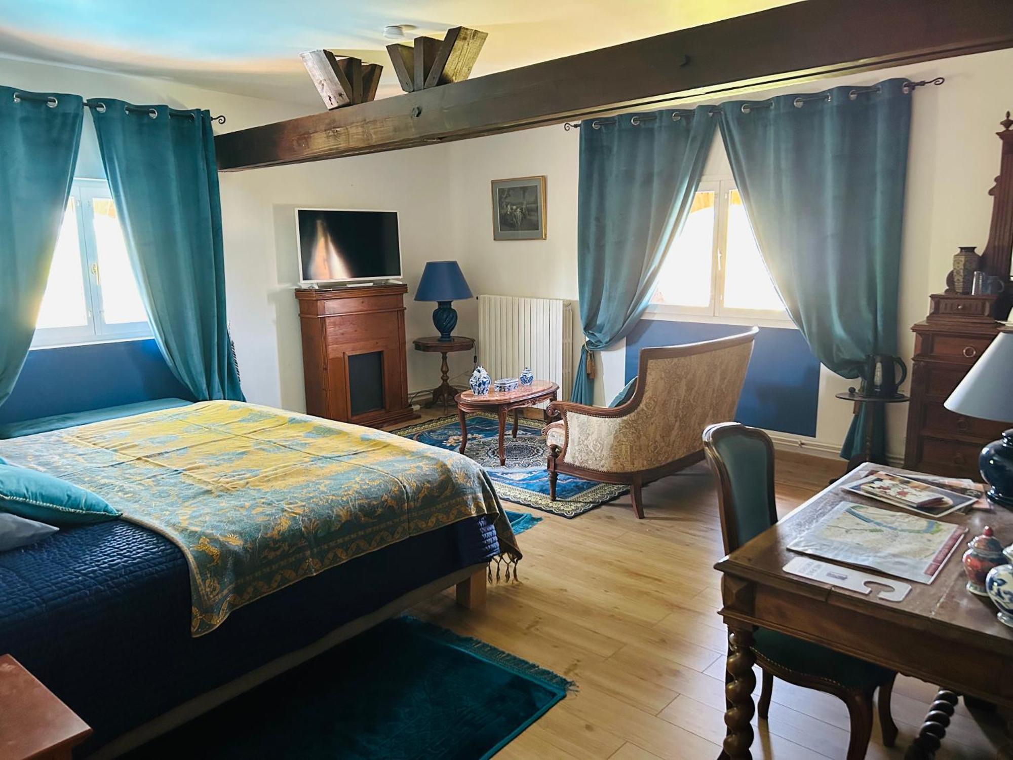מונטובן Manoir De La Gravette, Manoir Et Table D'Hotes מראה חיצוני תמונה