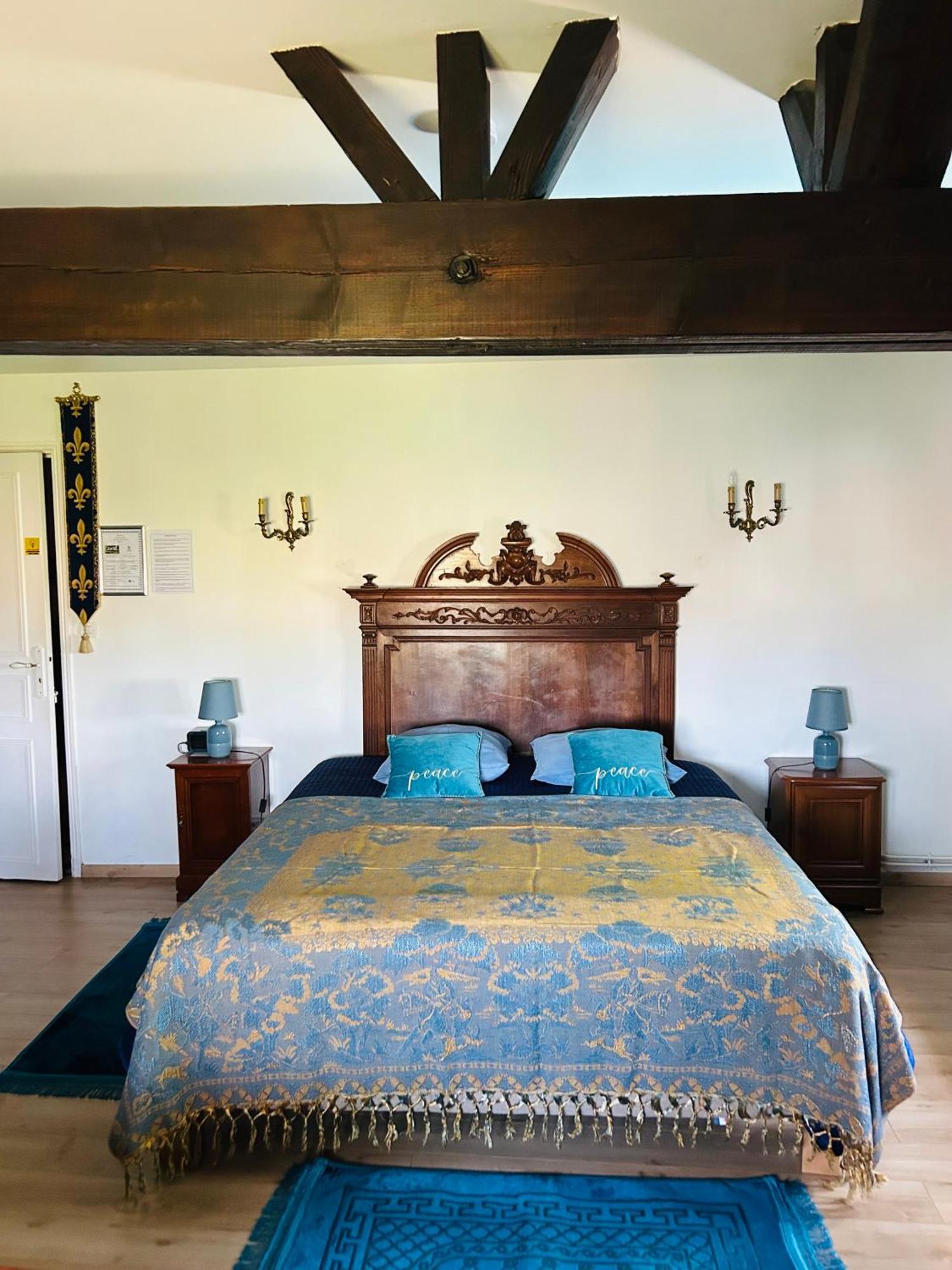 מונטובן Manoir De La Gravette, Manoir Et Table D'Hotes מראה חיצוני תמונה